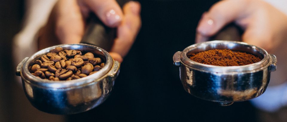 caffe in grani e macinato