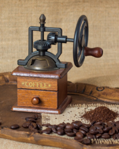 vintage grinder coffee